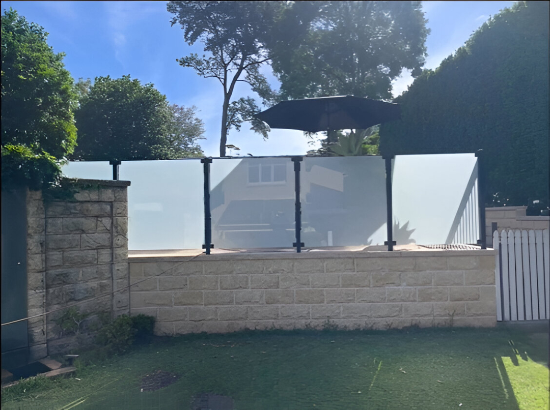 Custom Office Glass Frosting and Branding Film in Whale Beach