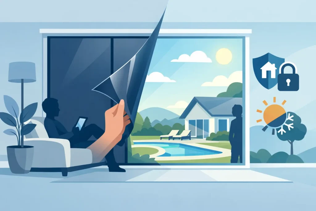 Home Window Tinting for Comfort and Privacy
