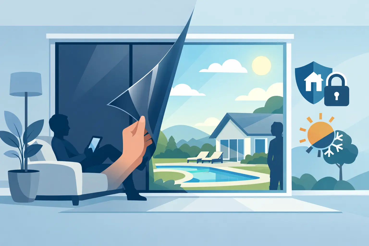 Home Window Tinting for Comfort and Privacy