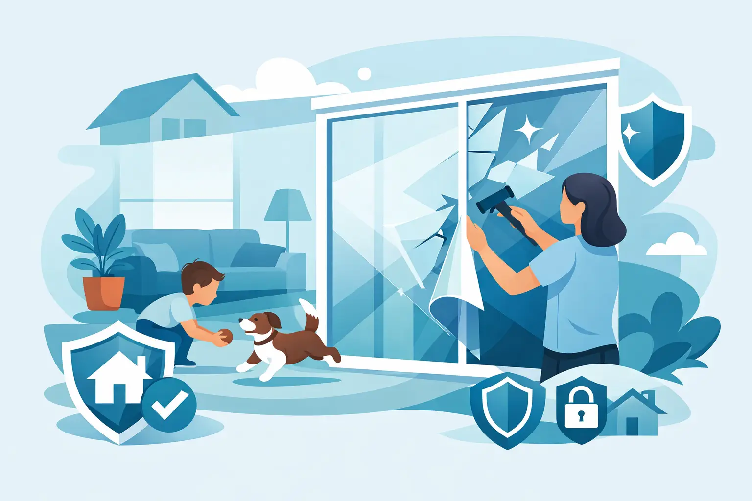 Safety Window Film for Safer Glass at Home