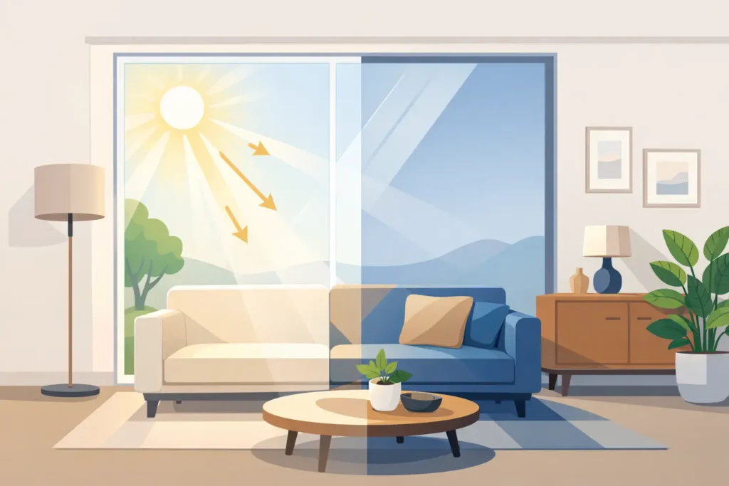 Window Film to Prevent Furniture Fading