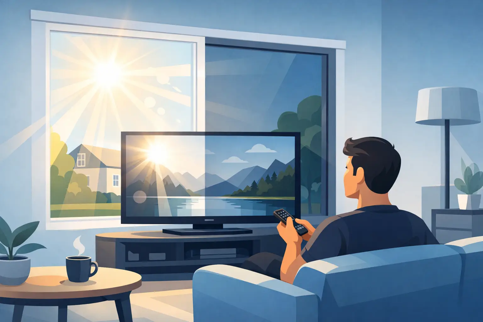 Can Window Film Reduce Screen Glare at Home?