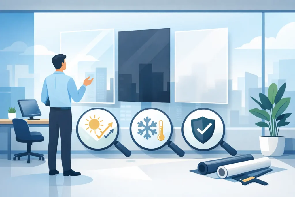 How to Choose Office Window Film That Performs