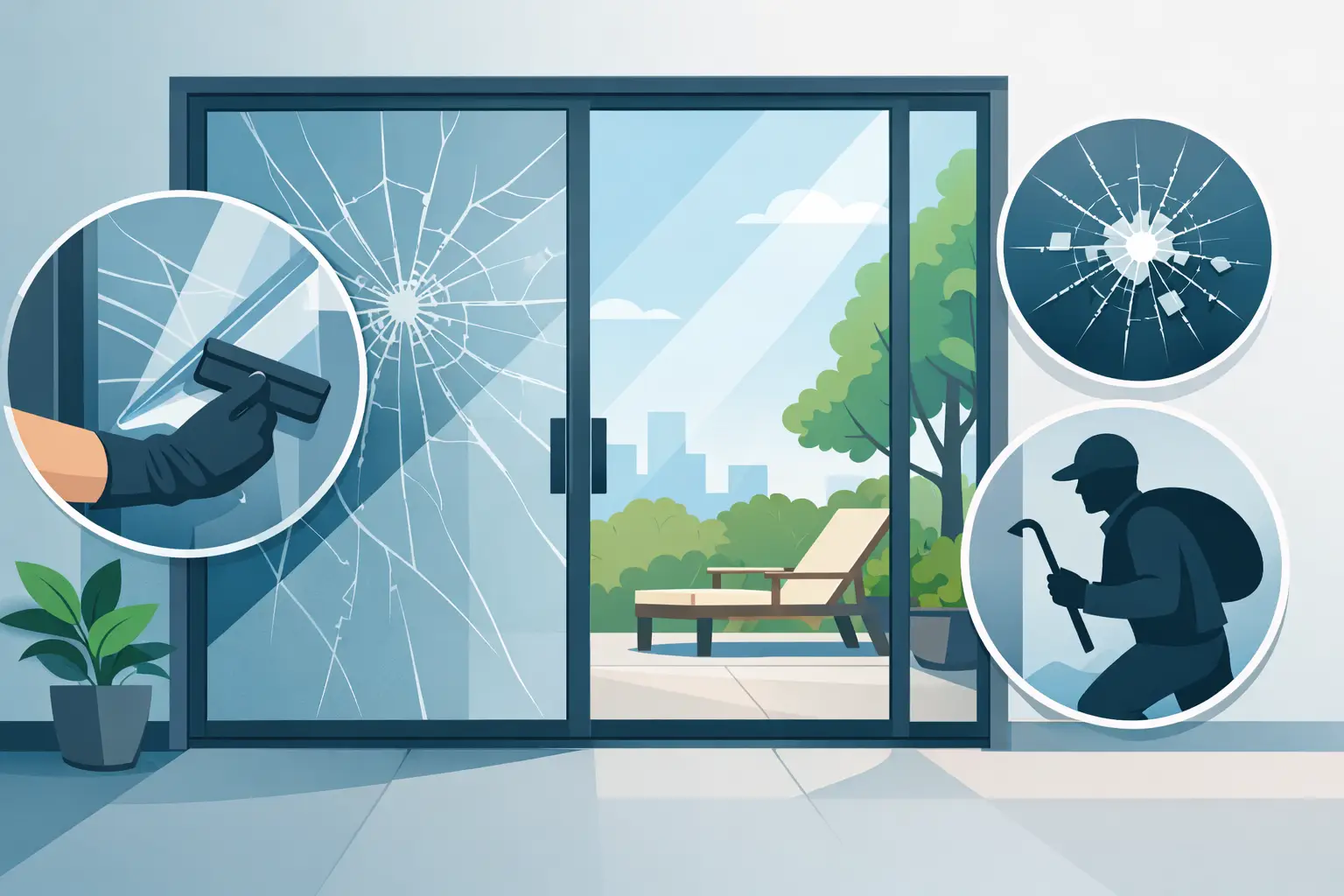 Is Safety Film for Glass Doors Right for Your Property?
