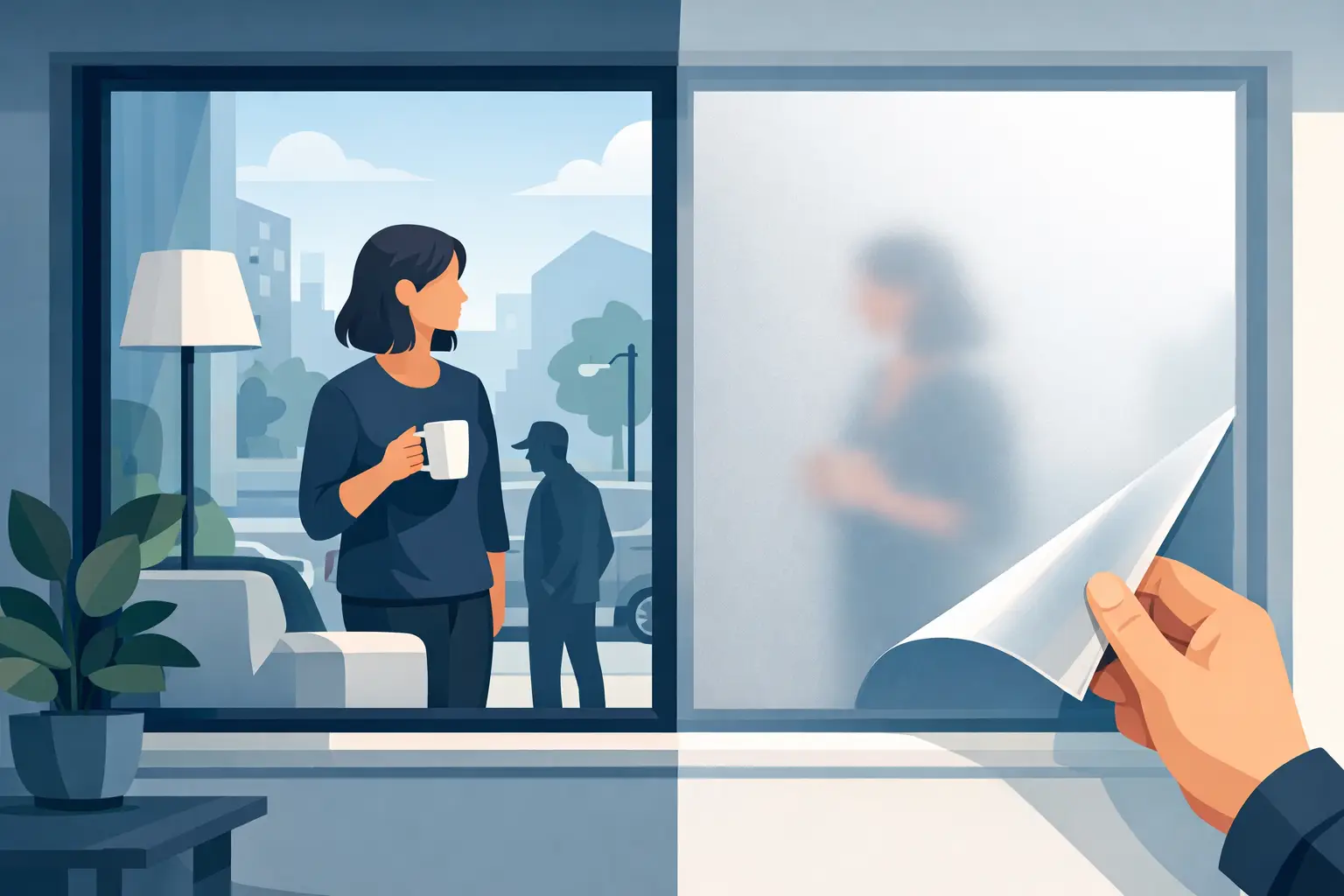 Privacy Film for Street Facing Windows That Works