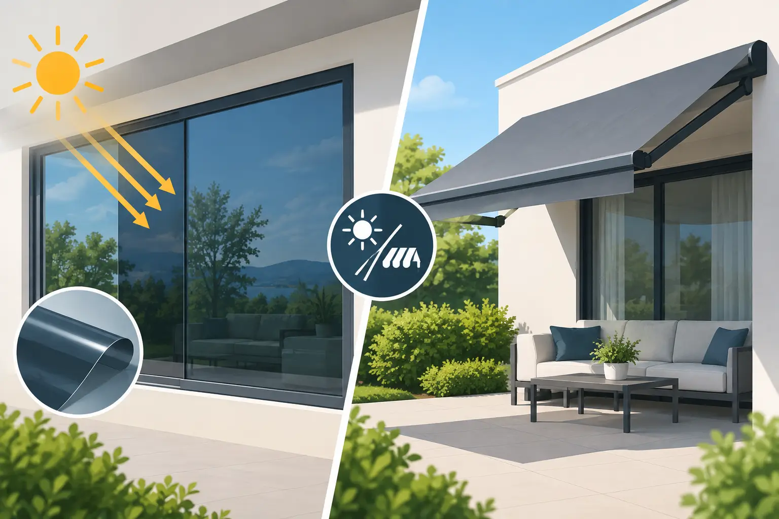 Solar Film Versus Awnings - Which Is Better?